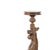Furniture - Pair of columns - 19th century. Made of oak wood, from the late 19th century, with a zoomorphic shape....