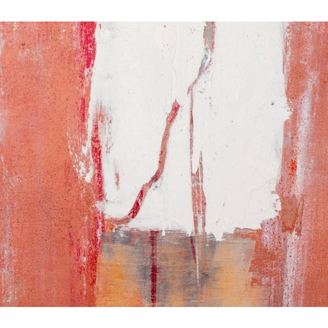Ron Ehrlich Expressionist Composition Mixed-Media Painting, 2001 For Sale - Image 4 of 6