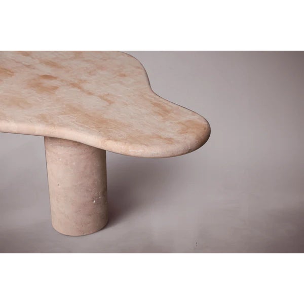 Not Yet Made - Made To Order Trio Travertine Coffee Table 51.2" For Sale - Image 5 of 5