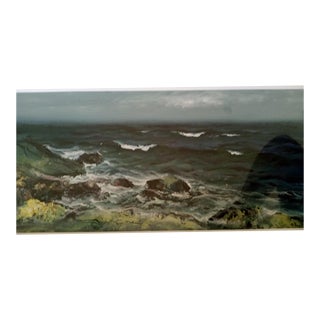 Secret Cove Maui, Oil on Panel, Ca 1980 For Sale