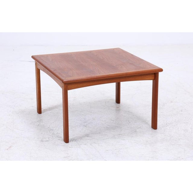Mid-Century Danish Teak Side or Coffee Table, 1960s For Sale - Image 3 of 11