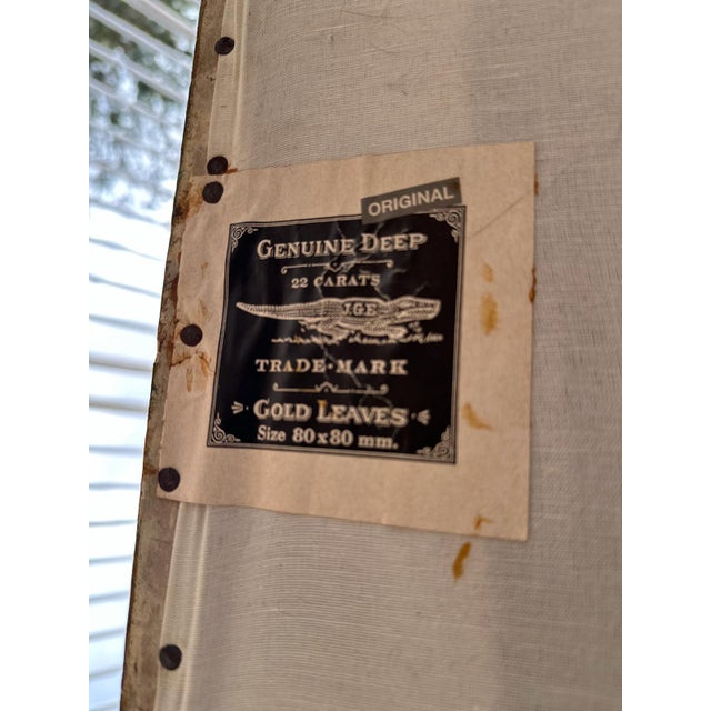 1970s Pair of Louis XVI–Style Giltwood Armchairs With 22k Gold Leaf For Sale - Image 14 of 14