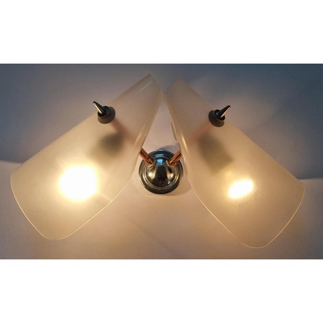 Large Mid-Century Wall Lamp in the style of Stilnovo, Italy, 1962 For Sale - Image 11 of 18