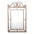 Tuscan Style Scrollwork Iron Wall Mirror, Vintage For Sale