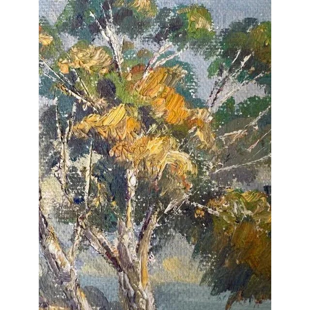 1950s Helen Hafer California Landscape Oil Painting, Framed For Sale In Chicago - Image 6 of 12