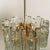 Large Modern Chrome & Ice Glass 3-Tier Chandeliers by J. T. Kalmar, Set of 2 For Sale - Image 15 of 18