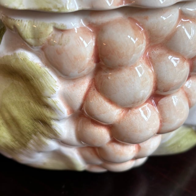 Mid-20th Century Italian Hand Painted Majolica Tureen, Nove Italy For Sale - Image 12 of 18
