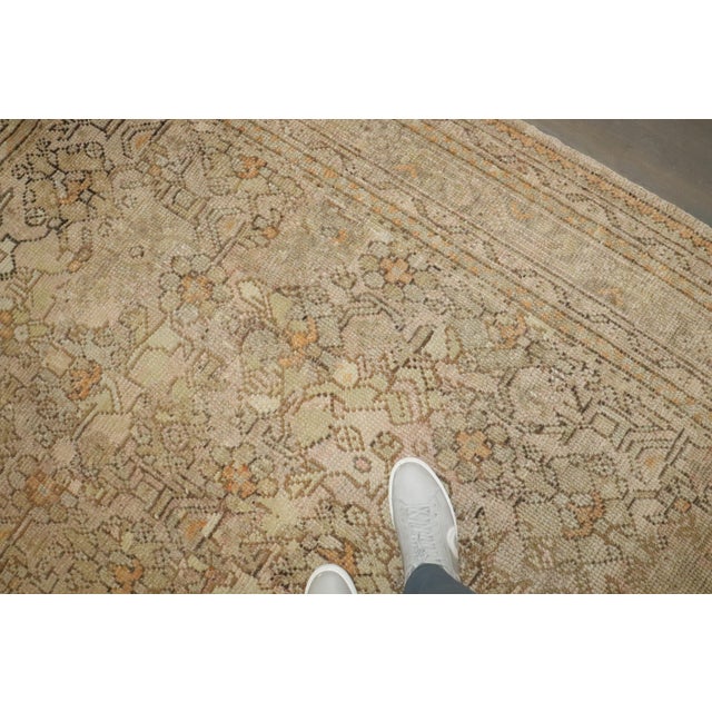 Early 20th Century Antique Zabihi Collection Turkish Oushak Square Rug - 7'10" x 8'11" For Sale In New York - Image 6 of 8