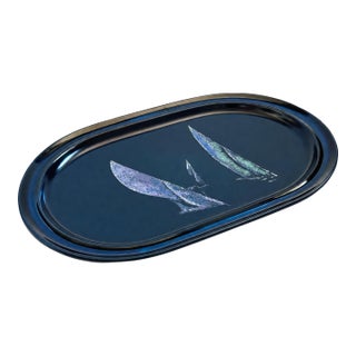 Large Noritake Spinnaker Oval Stoneware Serving Platter For Sale