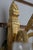 Metal 1980s Pair of French Style Brass & Glass Chandelier Type Wall Sconces For Sale - Image 7 of 9