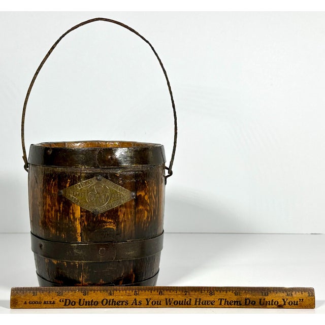 Antique Fahnestock Paint Bucket: 19th Century Pittsburgh, Pennsylvania For Sale - Image 10 of 10
