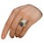 Bochic "Orient" Vintage Diamond, Sapphires & Pearl Ring Set In 18K Gold & Silver For Sale - Image 15 of 18