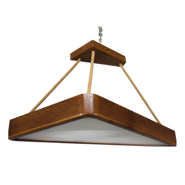 Mid-Century Modern Pendant Light from Uluv, 1960s For Sale