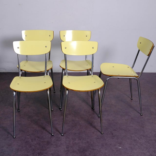 Vintage Formica Kitchen Chair, 1960s For Sale - Image 9 of 18