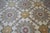 Vintage Multi Medallion 9’ X 13’ Cream Field Oriental Rug For Sale - Image 4 of 11