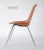 Mid-Century Modern 1950s MCM Paul McCobb Orange Fiberglass Origami Chair For Sale - Image 3 of 12