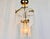 Brass 1980s Vintage Glass Rod Chandelier With Brass Frame For Sale - Image 8 of 16
