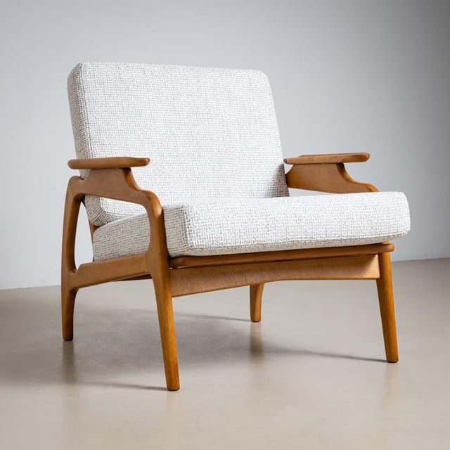 Mid-20th Century Pair of Danish Lounge Chairs For Sale - Image 4 of 18