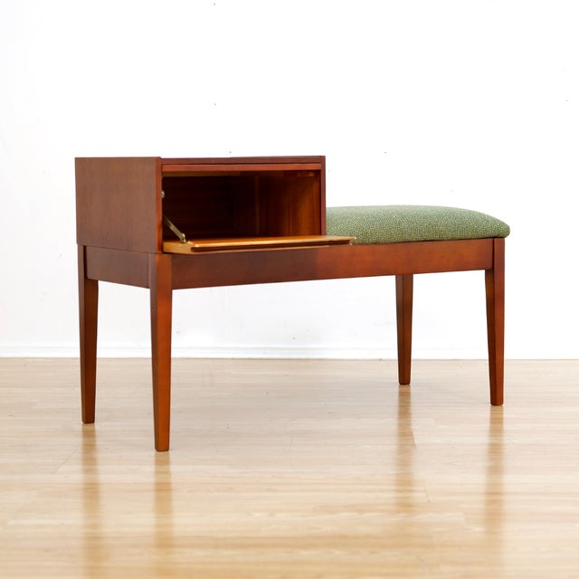 1960s Mid Century Entryway Bench by Chippy Heath For Sale - Image 9 of 9