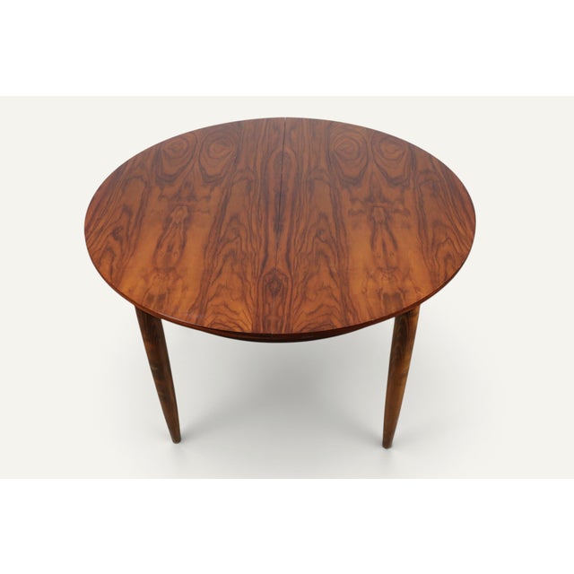Vintage Extendable Teak Dining Table, 1960s For Sale - Image 4 of 15