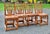 Boho Chic Mid Century Boho Chic Tortoiseshell Bamboo Chairs -Set of 4 For Sale - Image 3 of 12