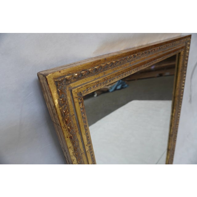 2020s Large Gold Leaf Mirror by Melissa Levinson For Sale - Image 5 of 8