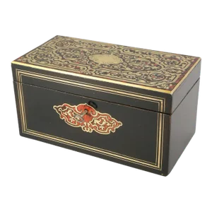 Louis XIV Style Boulle Tea Caddy