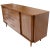 American Walnut Mid-Century Modern Tambour Doors Long Dresser Credenza For Sale - Image 13 of 13