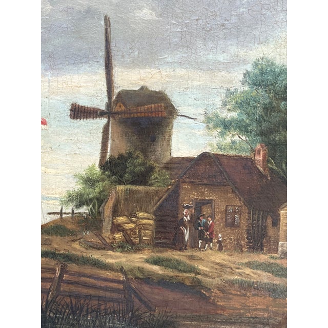 Baroque 17th Century Dutch Old Master Painting, Monogrammed Sr For Sale - Image 3 of 11