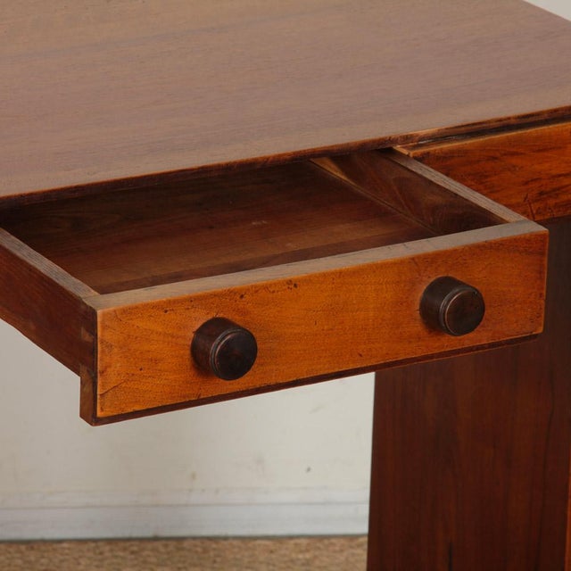 Vintage French Wooden Console Table, 1940s For Sale - Image 4 of 9