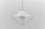 Pendant Light in Opal and Textured Glass, 1960s For Sale - Image 12 of 12