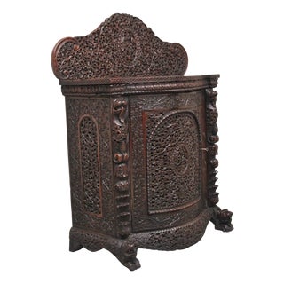 19th Century Anglo-Indian Cabinet, 1840 For Sale
