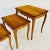 Vintage French Nesting Tables, 1930s, Set of 3 For Sale - Image 3 of 11