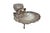 Victorian Vintage Silver Plated Seafood Scallop Shrimp Clam Shell Cocktail Serving Platter For Sale - Image 3 of 15