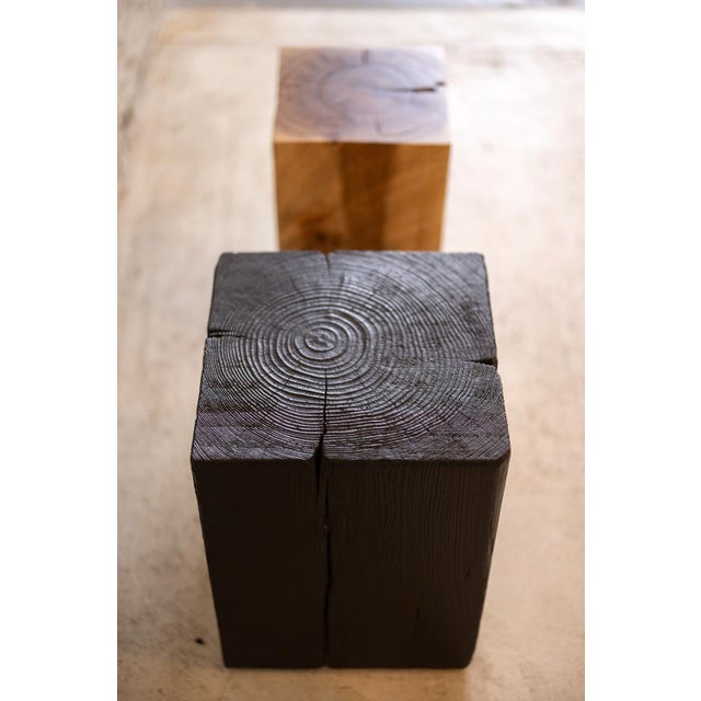 The Hyo Table in the traditional Shou Sugi Ban finish offers an elegant and eye-catching blend of modern minimalism and...