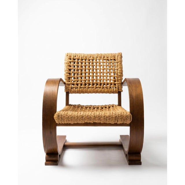 Vesoul Lounge Chair by Audoux and Minet for Vibo, 1950s, in Flawless conditions. Designed 1950 to 1959 This piece has an...