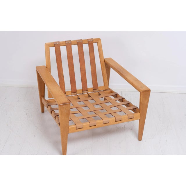 Scandinavian Modern Light Oak Bodö Armchair by Svante Skogh For Sale - Image 9 of 10