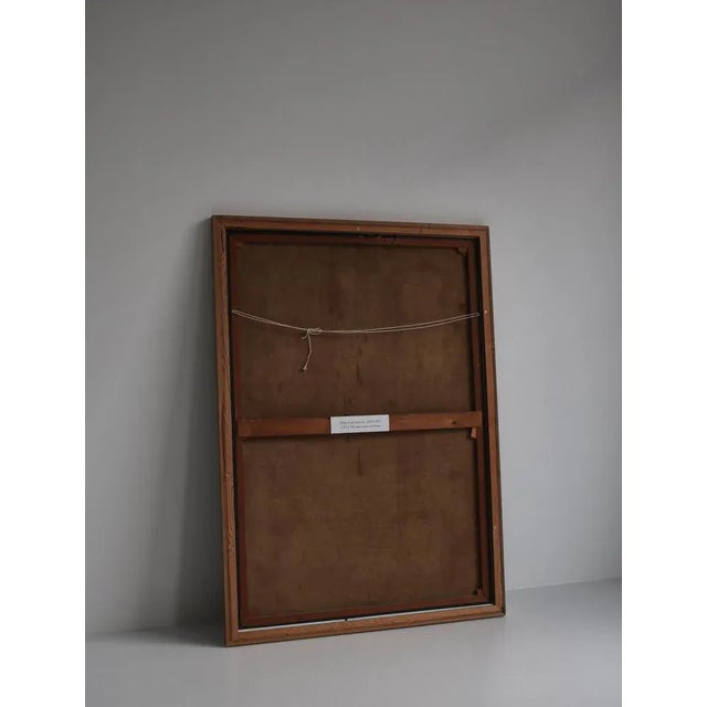 Ebba Carstensen, Cubist Painting with Figure Composition, Denmark, Oil on Canvas For Sale - Image 9 of 12