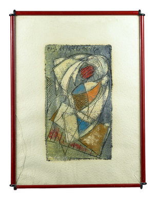 Pietro Da San Lorenzo, 1980s, Oil Painting