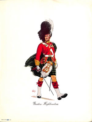 1950s Gordon Highlanders Traditional Reproduction Print