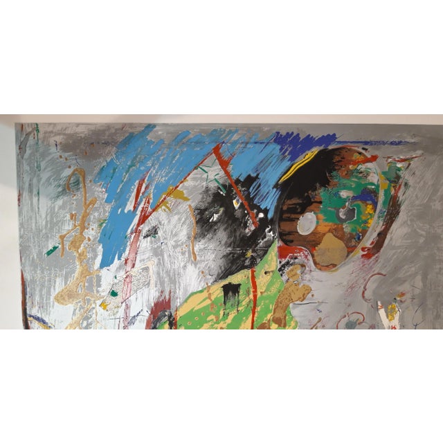 Giosetta Fioroni, La maison du peintre, 1990, Color Serigraph For Sale - Image 3 of 4