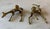 Brass Vintage Brass Deer Candle Holders For Sale - Image 8 of 8