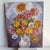 1970s Mid Century Impressionist Floral or Botanical Oil on Canvas Painting For Sale - Image 10 of 10