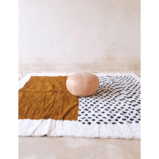 Handwoven Moroccan Wool Rug - 9.5 X 7.5 Ft For Sale - Image 4 of 8