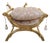 Vintage French Empire Curule Stool For Sale