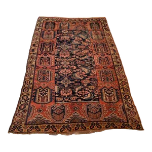 Mid-19th Century Persian Tribal Bidjar Rug