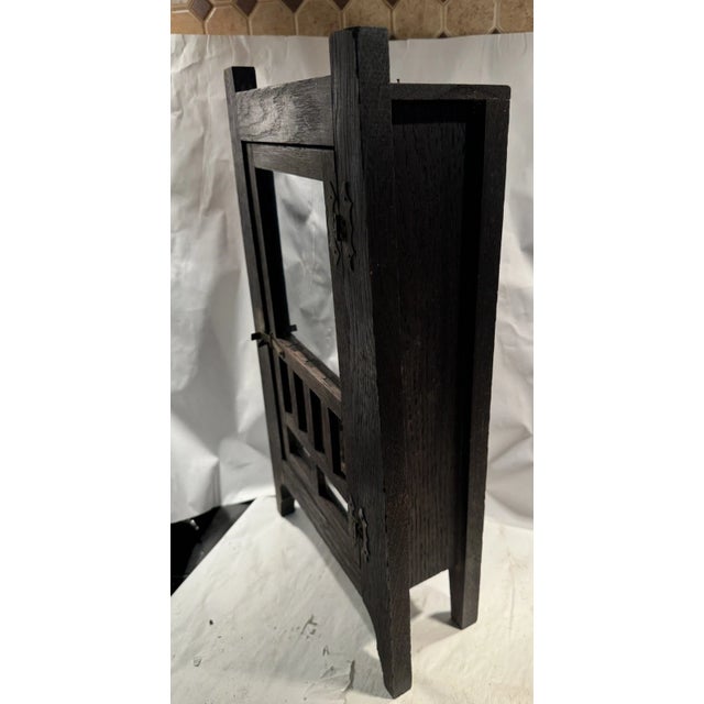 New Haven Clock Company Antique New Haven Mission Style Parlor Mantel Clock- “Santa Clara” Model For Sale - Image 4 of 9