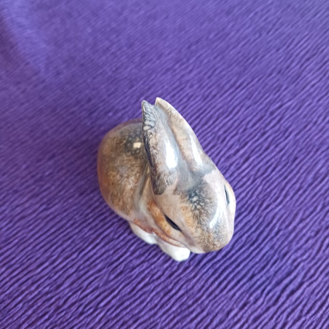 ​Authentic Eduard Klablena "Squatting Hare" (Model 500) – Wiener Werkstätte Era, C. 1913 For Sale In Tampa - Image 6 of 8
