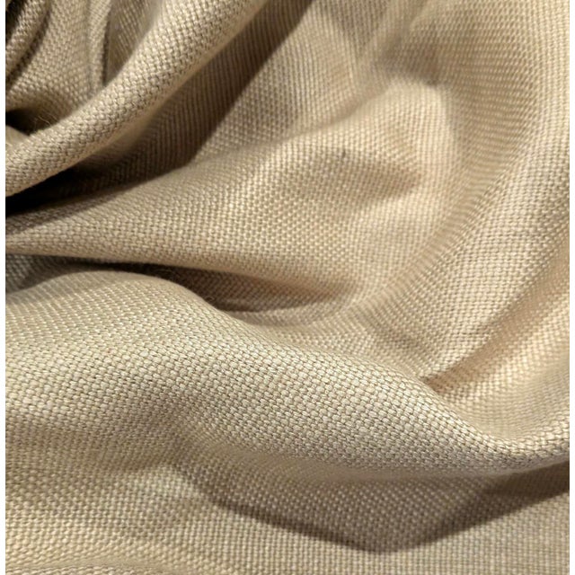 Ralph Lauren Ralph Lauren "Antique Burlap" Heavy Jute Basketweave Fabric- 5 Yards For Sale - Image 4 of 4