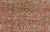 Antique Persian Bidjar Rug in Herati Design With Medallion in Soft Muted Colors For Sale - Image 9 of 15